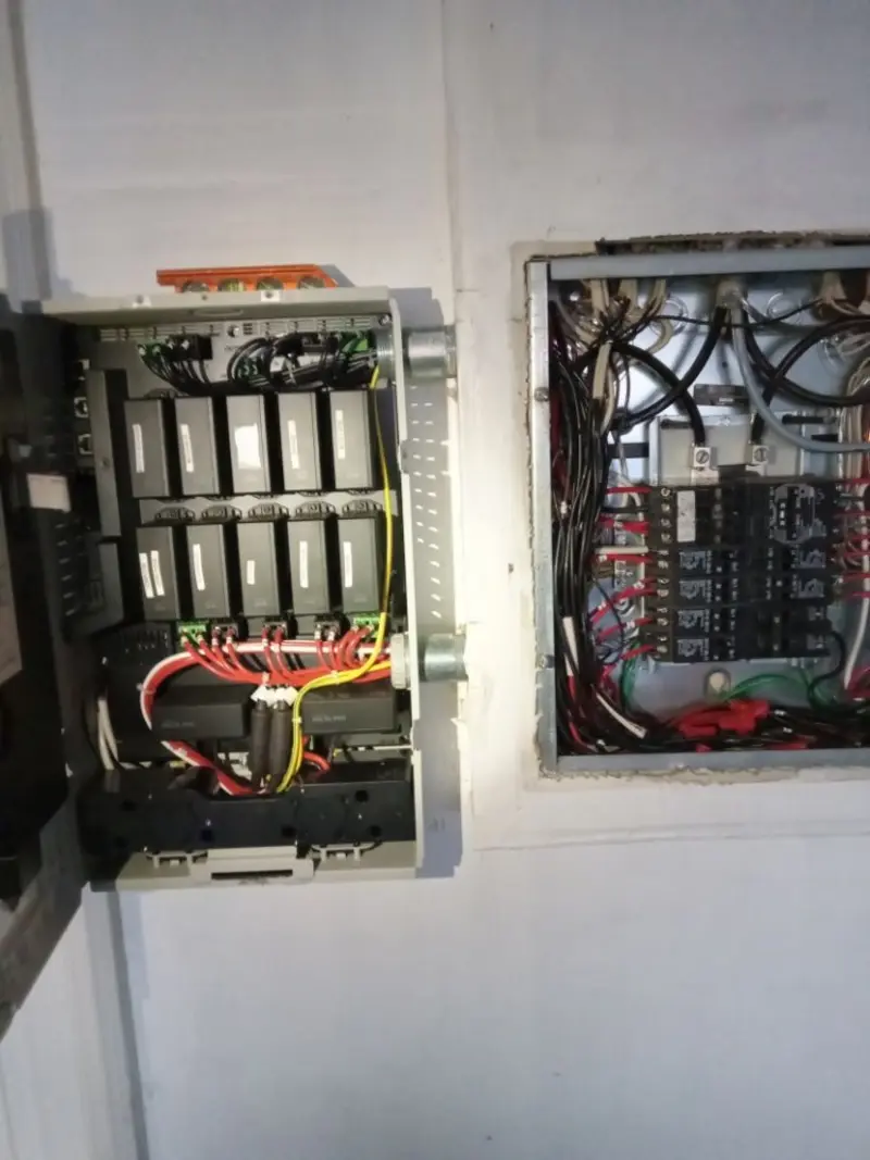 Electrical panel upgrade completed for Ring Doorbell Installation in Gainesville